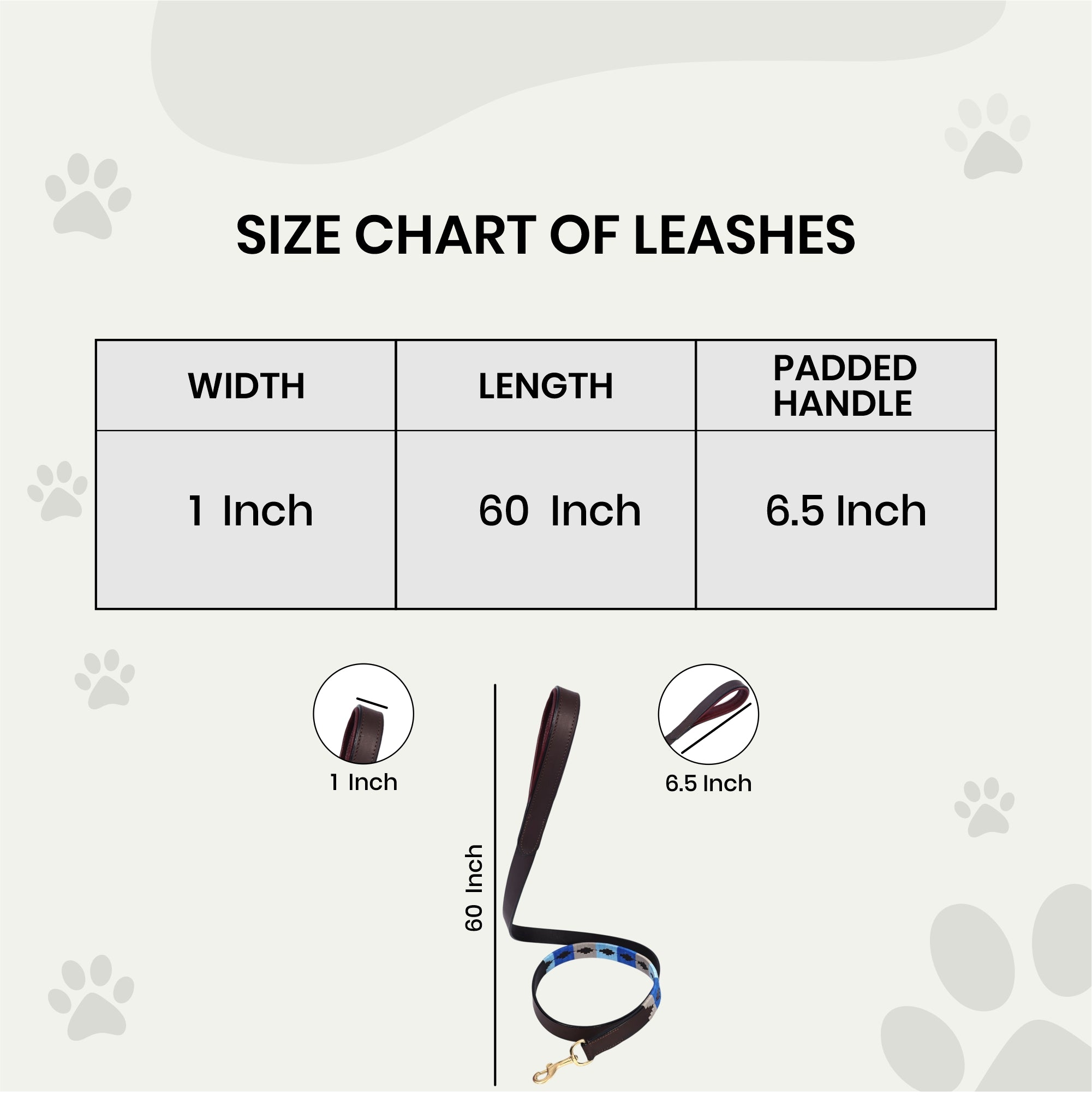 Horsher Paws Dog Leash Rainbow