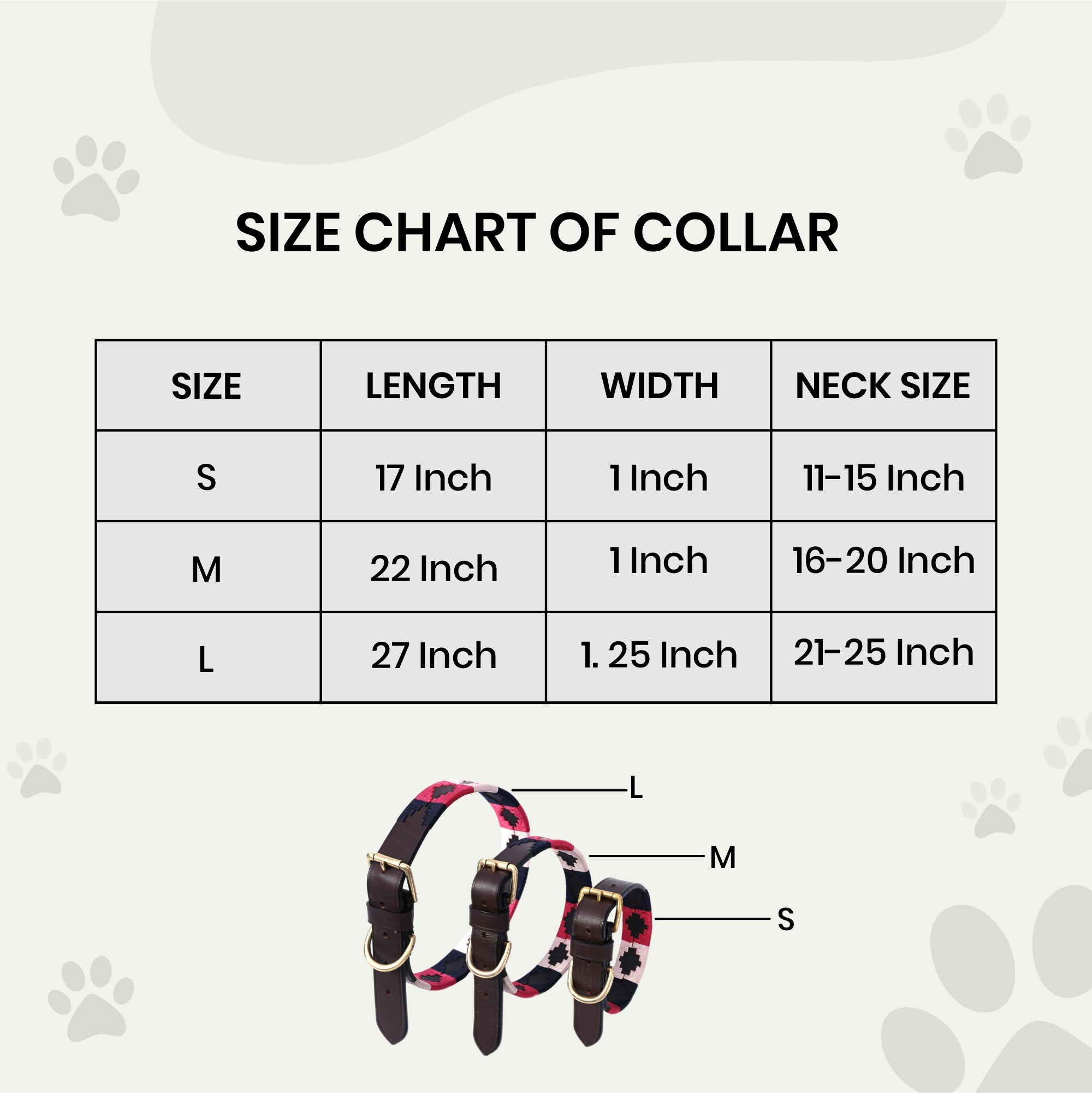 Horsher Paws Dog Collar Tangerine